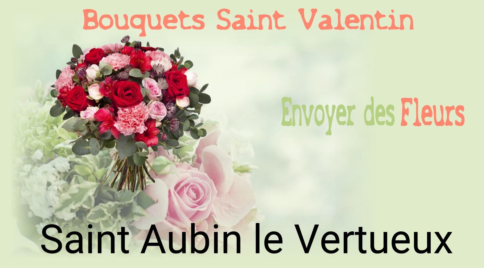 Roses de Saint-Valentin livrées à Saint-Aubin-le-Vertueux
